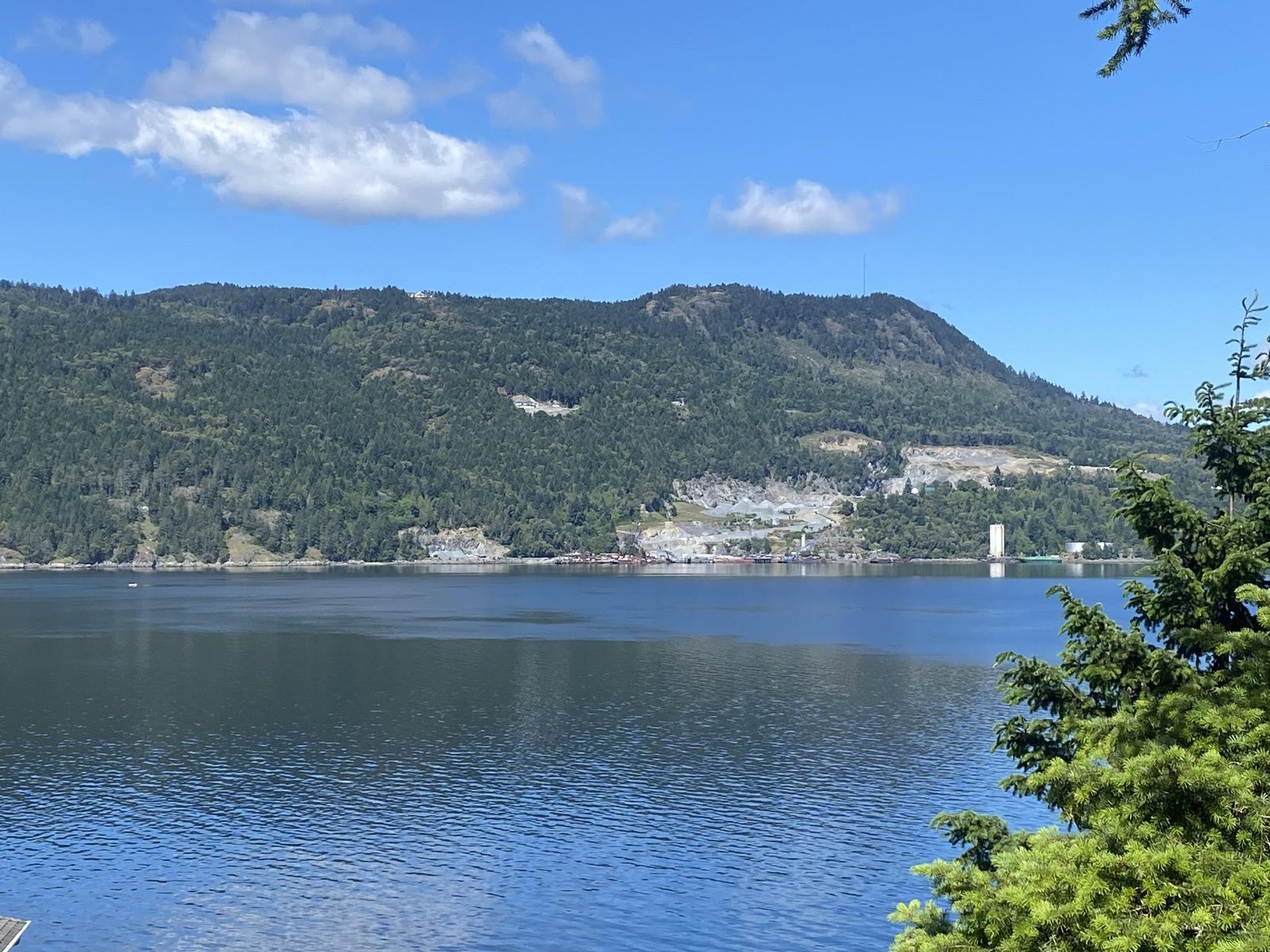 Saanich Inlet and the Malahat