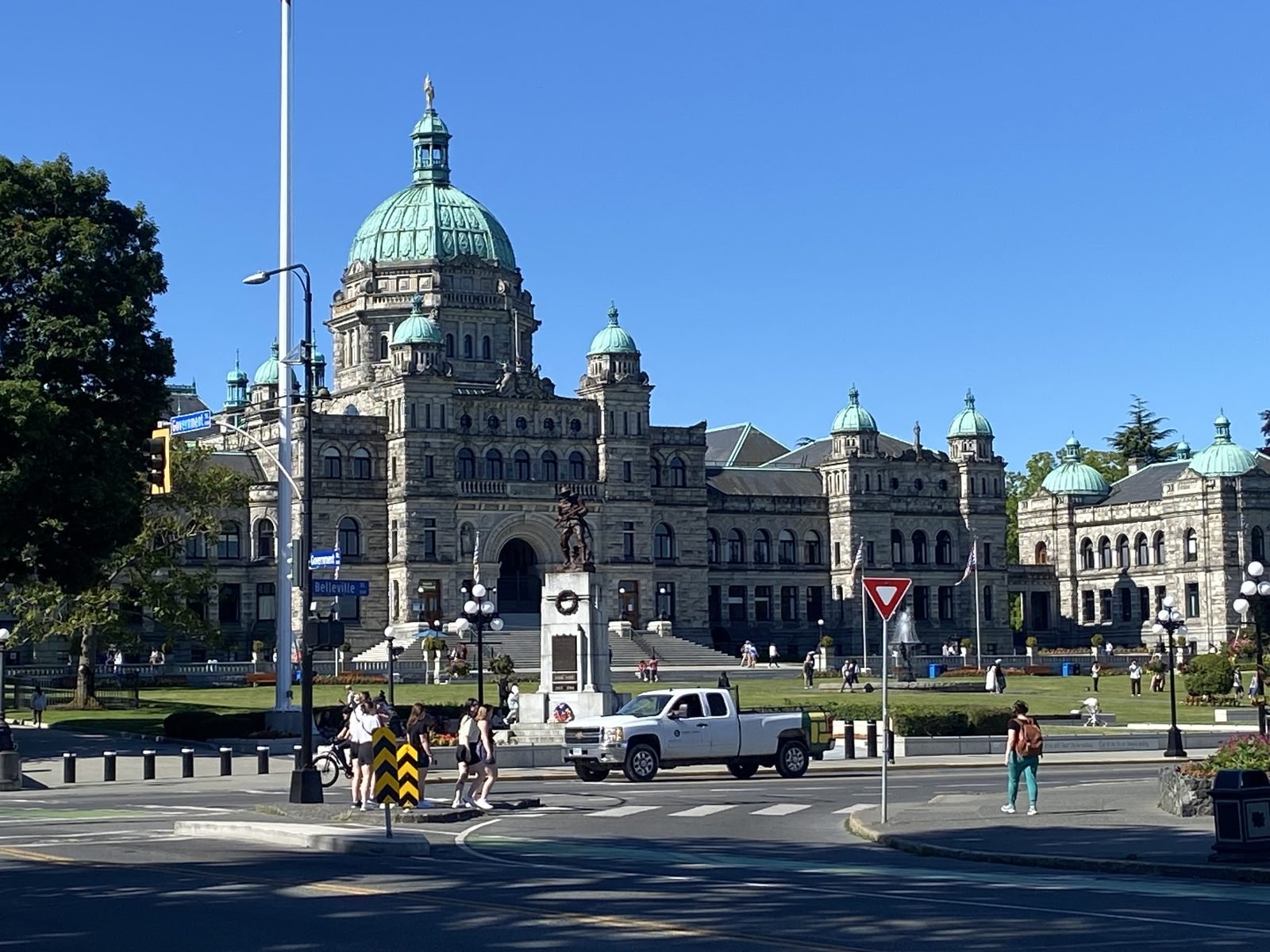 Victoria BC parliament buildings